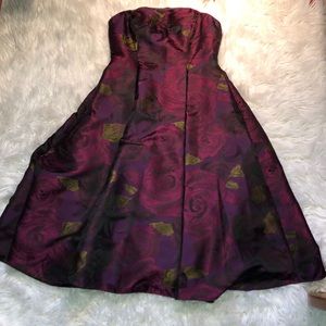 Adrianna Papell strapless dress